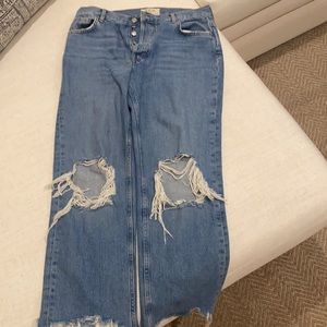 Free people Maggie straight denim